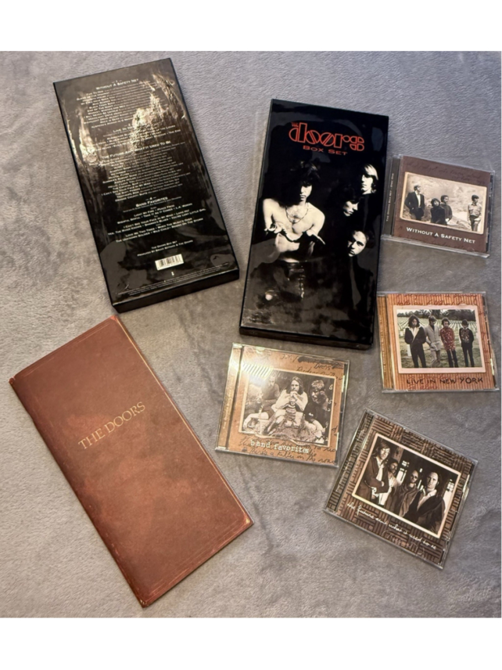 THE DOORS -BOX SET  4 CD'S BOX SET WITH BOOKLET 1ST US 1997 RELEASE